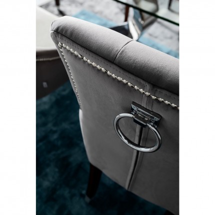 Chair Prince Velvet Grey Kare Design