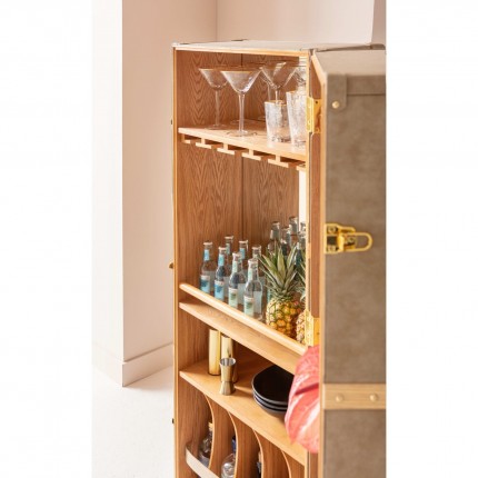 Wardrobe Trunk Bar West Coast Kare Design