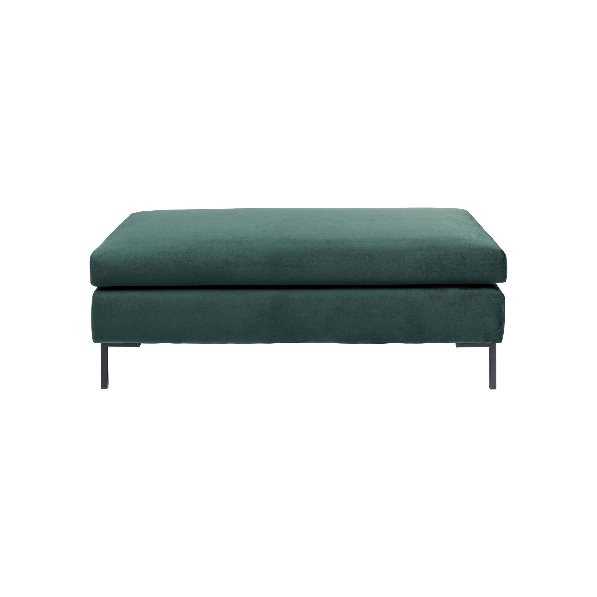 Stool Gianna Velvet Dark Green Kare Design