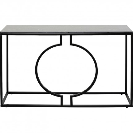 Console Miami Loft Black 120x35cm Kare Design