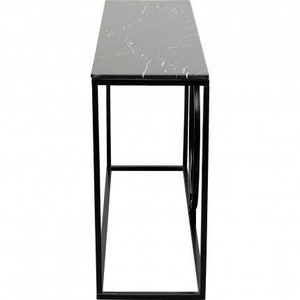 Console Miami Loft Black 120x35cm Kare Design