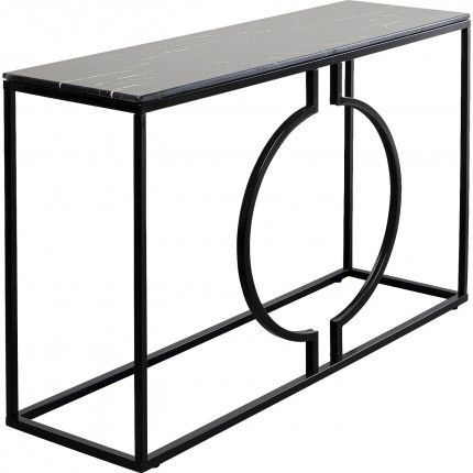 Console Miami Loft Black 120x35cm Kare Design