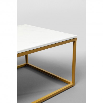 Table basse Key West 120x60cm blanche Kare Design