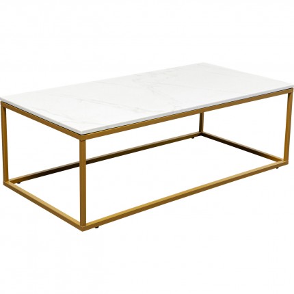 Table basse Key West 120x60cm blanche Kare Design