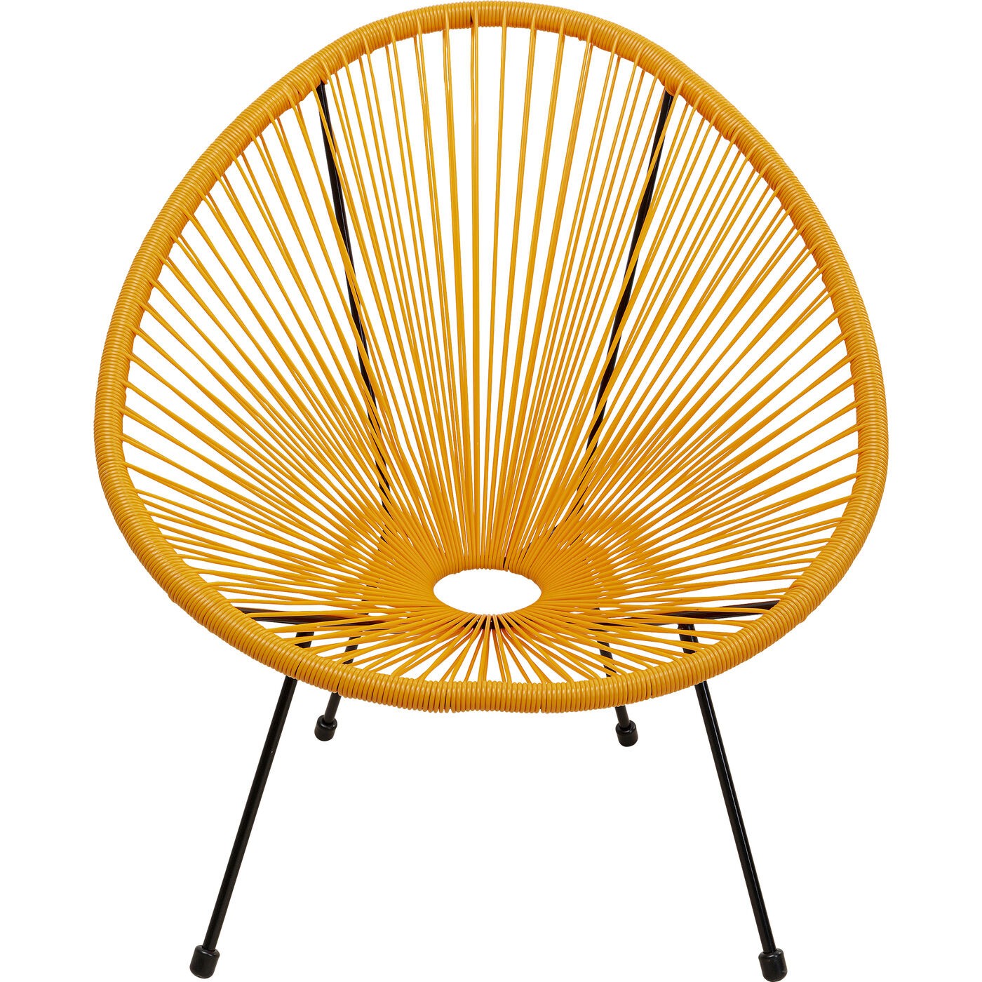 Kare Design Fauteuil de jardin Acapulco orange