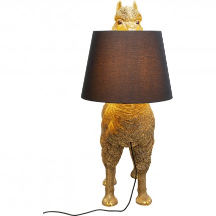 Floor Lamp llama 108cm gold Kare Design