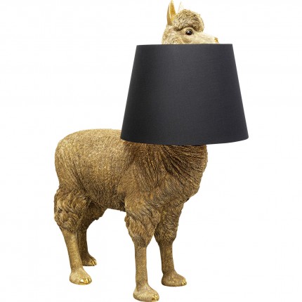 Floor Lamp llama 108cm gold Kare Design