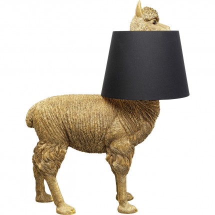 Floor Lamp llama 108cm gold Kare Design