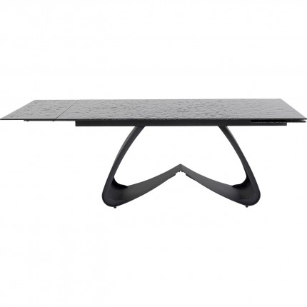 Extension Table Bellagio 180x95cm black Kare Design