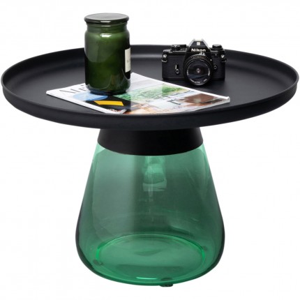 Table basse Bottiglia 60cm verte Kare Design