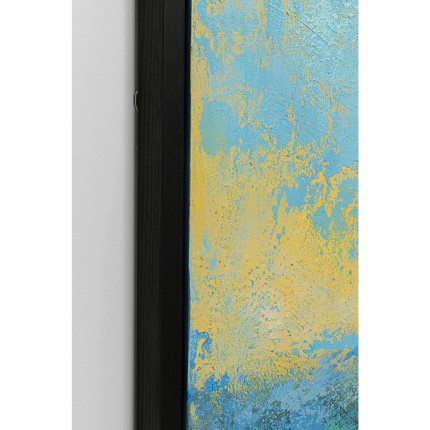 Canvas Picture Jardin 125x215cm blue Kare Design