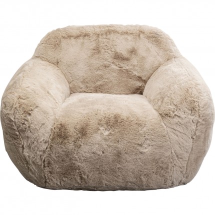 Fauteuil Mika 115cm crème Kare Design