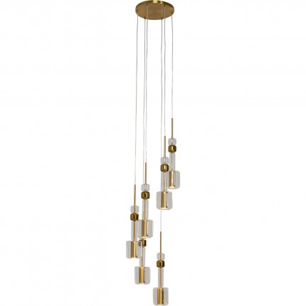 Suspension Candy Bar 44cm dorée Kare Design