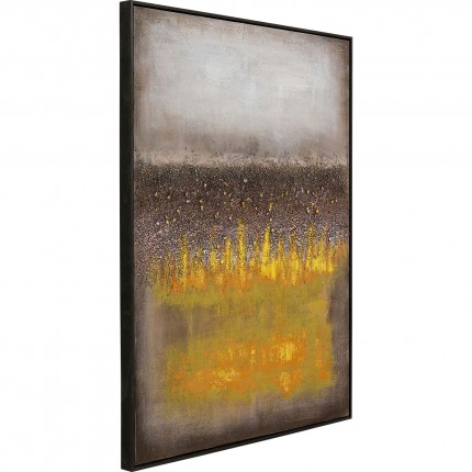 Canvas Picture Vista 90x120cm yellow Kare Design