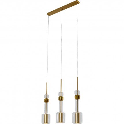 Suspension Candy Bar 70cm dorée Kare Design