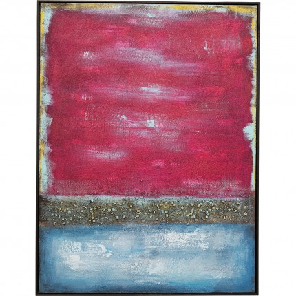 Canvas Picture Vista red 90x120cm Kare Design