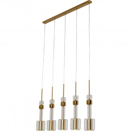 Suspension Candy Bar 103cm dorée Kare Design