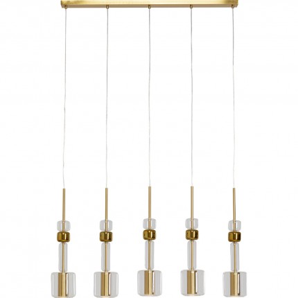 Suspension Candy Bar 103cm dorée Kare Design