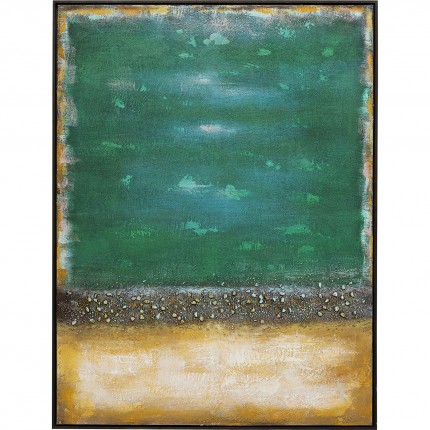 Canvas Picture Vista green 90x120cm Kare Design