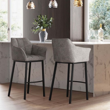 Bar Stool Thinktank Quattro grey Kare Design