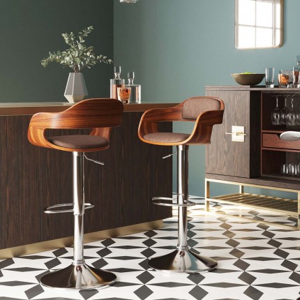 Bar Stool Monaco Schoko Kare Design