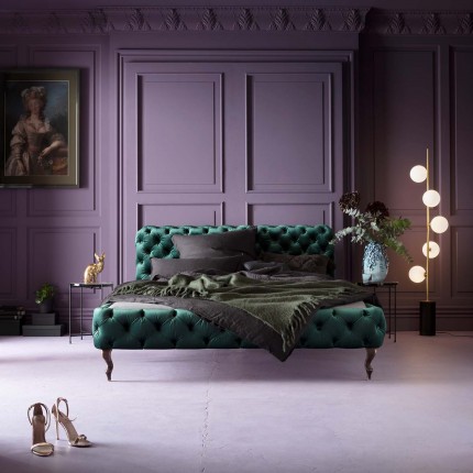 Bed Desire Velvet Green Kare Design