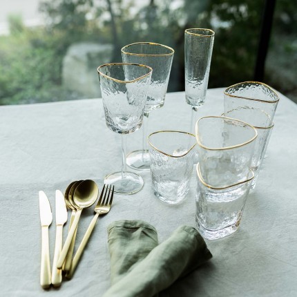 White Wine Glass Hommage (4/Set) Kare Design