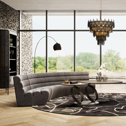 Floor Lamp Lounge 175cm matt black Kare Design