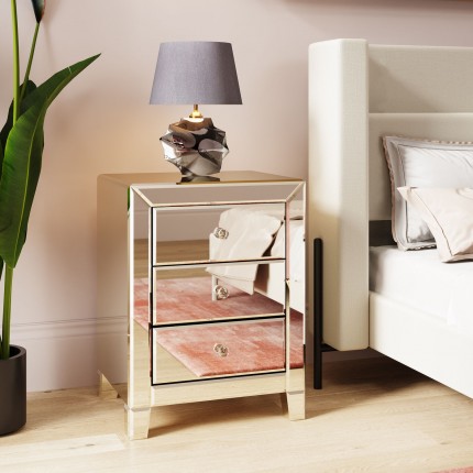 Nightstand Luxury 3 Drawers Kare Design