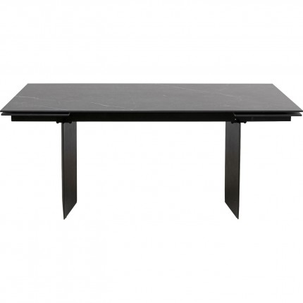 Extension Table Novel 180x90cm black Kare Design