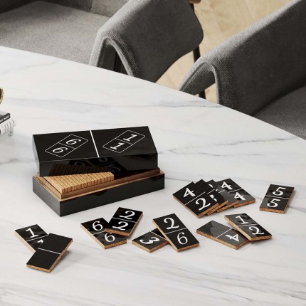 Domino Game Black Kare Design