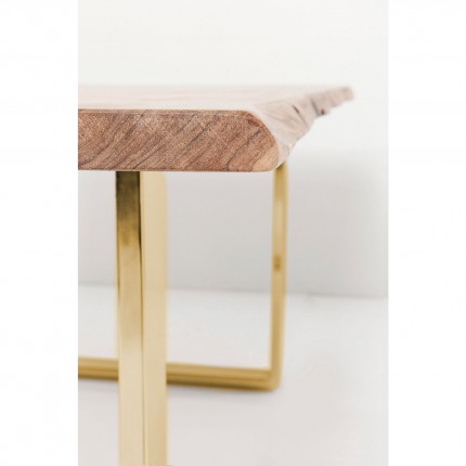 Table Harmony 180x90cm acacia laiton Kare Design