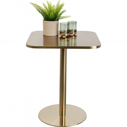 Table Julie 60x60cm gold Kare Design