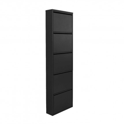 Shoe Container Caruso Black 5 drawers Kare Design