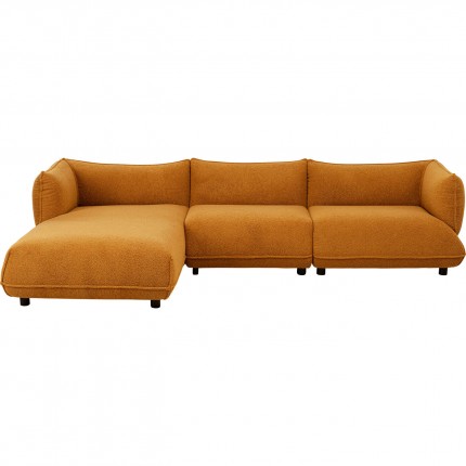 Corner Sofa Gigi left brown Kare Design