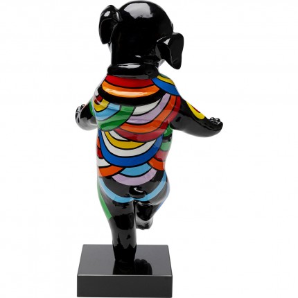 Deco black dancing dog 53cm Kare Design