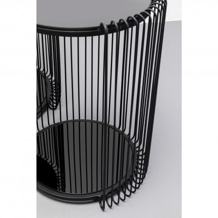 Side Table Wire Double black (2/Set) Kare Design