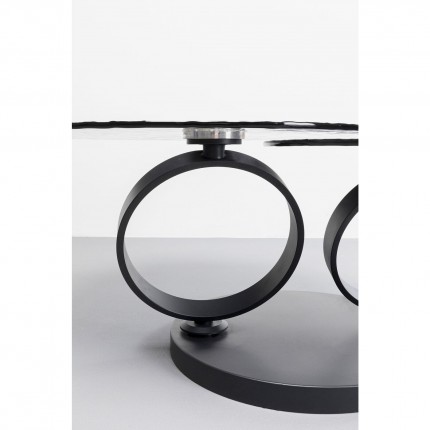 Coffee Table Beverly Bubble black Kare Design