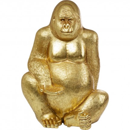 Deco gorilla XXL 180cm gold Kare Design