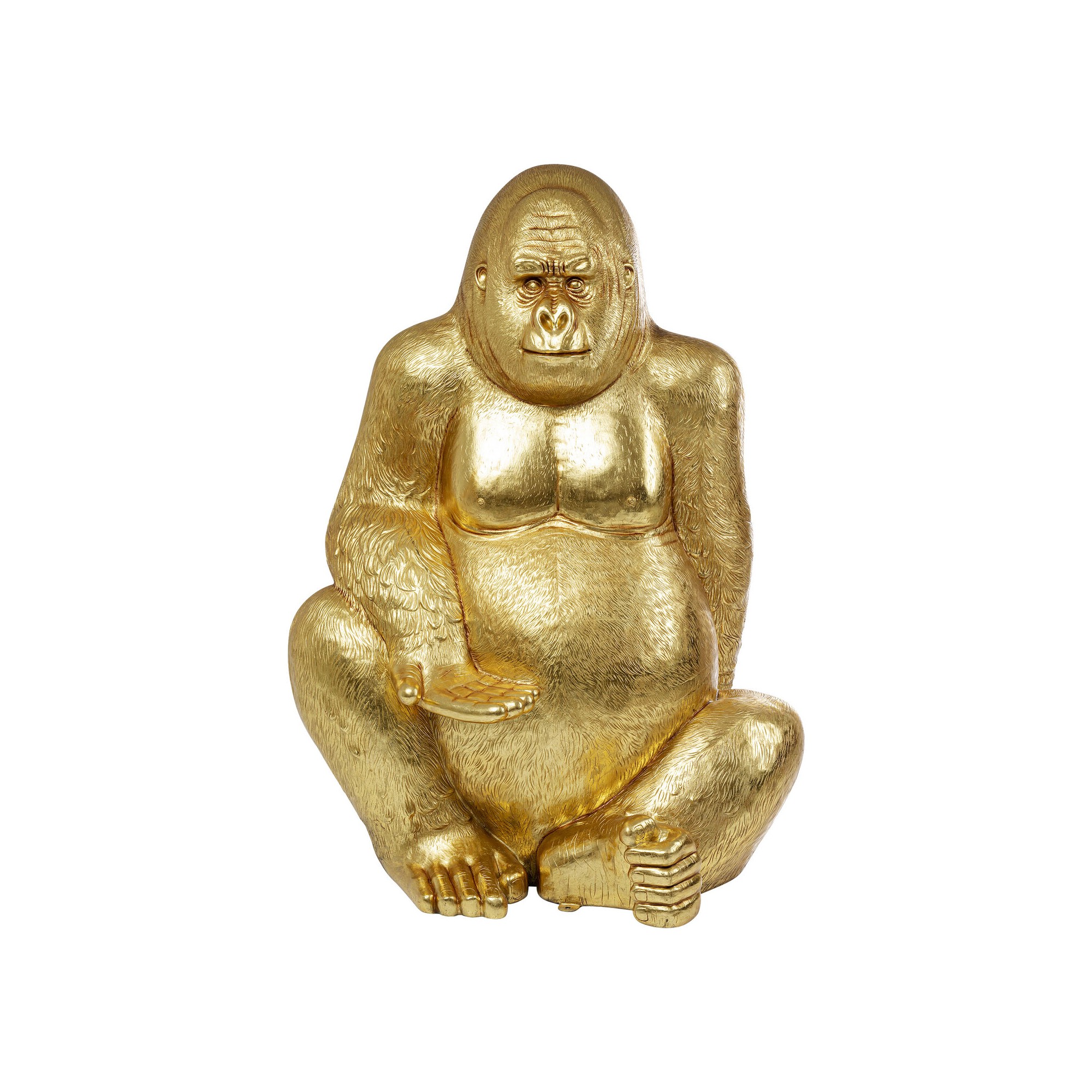 Deco gorilla XXL 180cm gold Kare Design