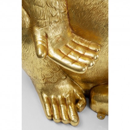 Deco gorilla XXL 180cm gold Kare Design