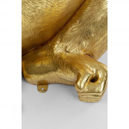 Deco gorilla XXL 180cm gold Kare Design