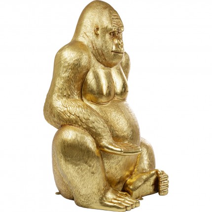 Deco gorilla XXL 180cm gold Kare Design