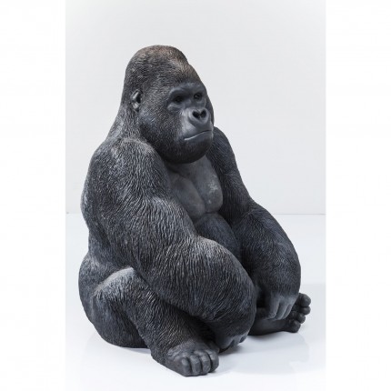 Deco gorilla XL 76cm black Kare Design