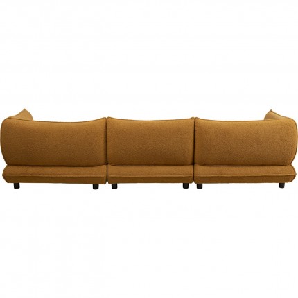 Corner Sofa Gigi left brown Kare Design