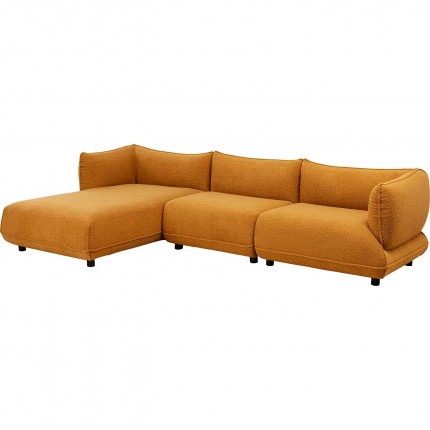 Corner Sofa Gigi left brown Kare Design