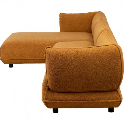 Corner Sofa Gigi left brown Kare Design