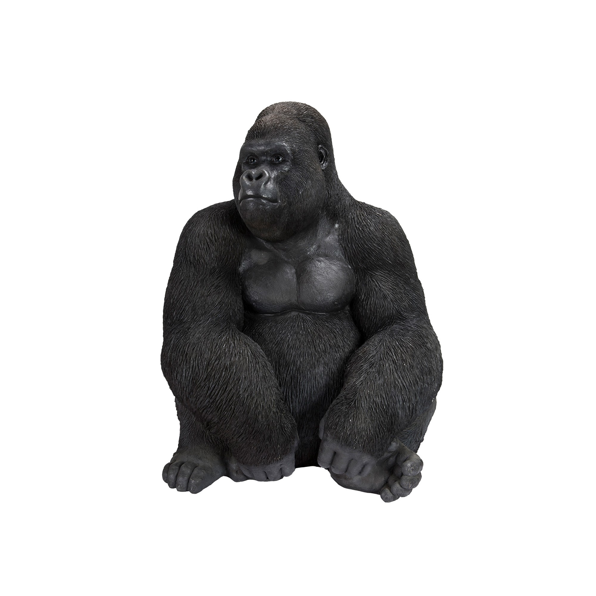 Deco gorilla XL 76cm black Kare Design