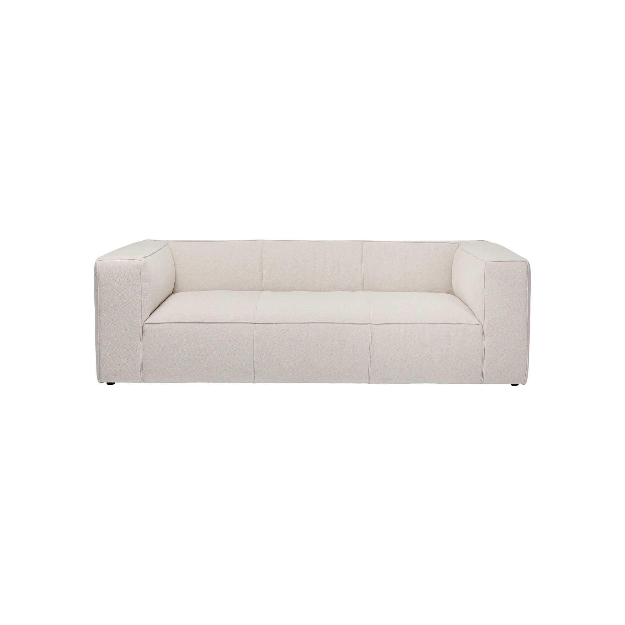 Sofa Cubetto 3-Seater cream Kare Design