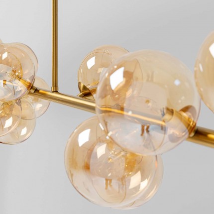 Pendant Lamp Scala Balls 150cm gold Kare Design